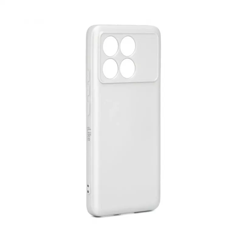 iLike Xiaomi Poco X6 Pro nano silikónové puzdro strieborné