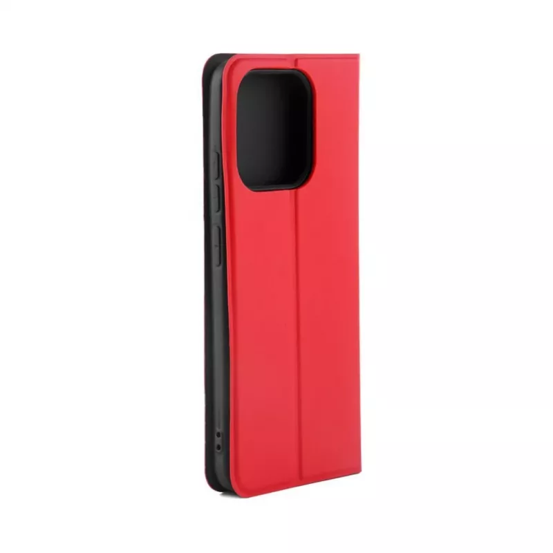 iLike Xiaomi Redmi 12C knižné puzdro tenké červené