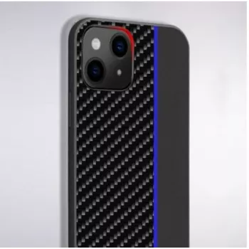 iLike Xiaomi Redmi 9C / 10A Tel Protect CARBON puzdro čierna modrá