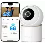 IMILAB C40 bezpečnostná kamera do domácnosti, 2.5K QHD, 360° otáčanie, nočné videnie, biela