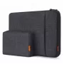 Inateck 16 Taška na notebook s puzdrom na príslušenstvo LB01006/S1, čierno-sivá