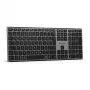 INATECK ergonomická bezdrôtová klávesnica QWERTZ sivá