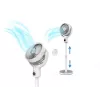 INCA IAF-01B stojanový ventilátor s batériou, BLDC motor, 5 rýchlostí, LED displej, biely
