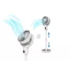 INCA IAF-01B stojanový ventilátor s batériou, BLDC motor, 5 rýchlostí, LED displej, biela