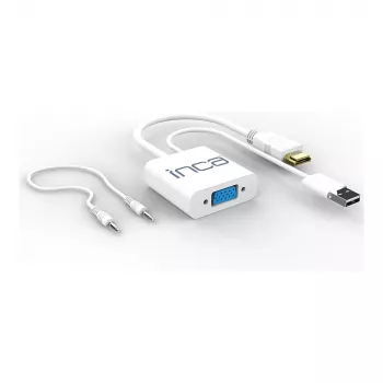 INCA VGA na HDMI + USB + Audio konvertor IVTH-01