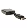 InLine adaptérový kábel DisplayPort, DisplayPort samec na DVI-D 24+5 samica, čierny, 0,2m