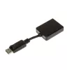 InLine adaptérový kábel DisplayPort, DisplayPort samec na DVI-D 24+5 samica, čierny, 0,2m