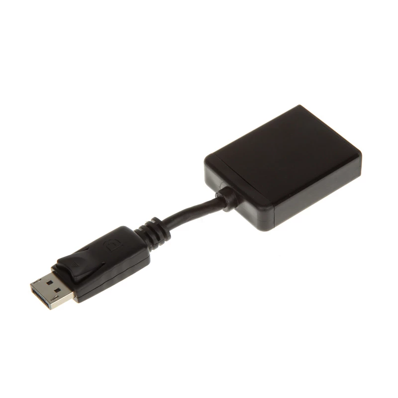 InLine adaptérový kábel DisplayPort, DisplayPort samec na DVI-D 24+5 samica, čierny, 0,2m
