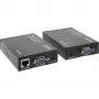 InLine VGA extender cez UTP so zvukom, až do 300m, 1920 x 1200 pixelov, AV vysielač a prijímač, 300 m
