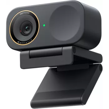 Insta360 Link2C Pro 4K UHD AI webkamera s 3-osovým gimbalom, fázový autofokus, dva mikrofóny s potlačením hluku, biela LINK2CPRO02