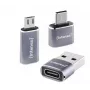 Intenso 3-in-1 USB-C multiport adaptér, USB-C na USB-A, USB-C, Micro USB, 480 Mbit/s, 60W PD, čierny