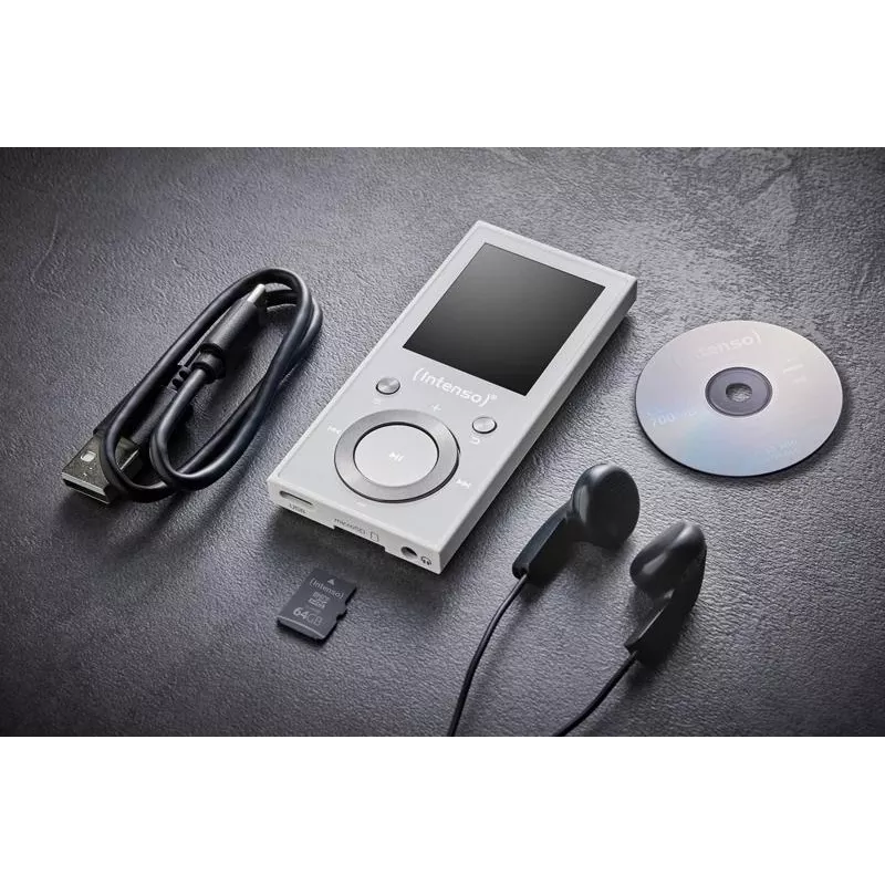 Intenso MP3 prehrávač 64GB biela