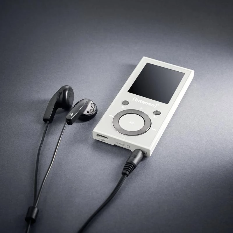Intenso MP3 prehrávač 64GB biela