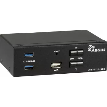 Inter-Tech IPC KVM prepínač AC-21HUS HDMI, 4K@60Hz