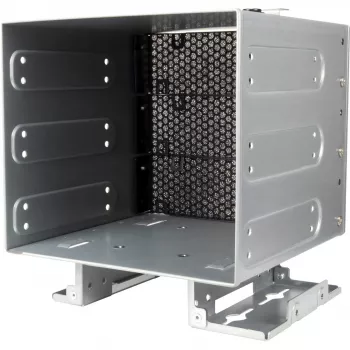 Inter-Tech IPC Montážny držiak ER-47045-2 - 3,5 palca na dvojitý SSD/HDD 2,5 palca, Čierna