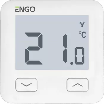 Internetový termostat, Wi-Fi, 230 V, biely