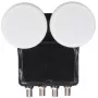 INVERTO Monoblock Quad LNB 4 výstupy 6° rozostup 0,2 dB
