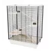 INZ INTER-ZOO Diego + Wood Beige 780x480x800 klietka pre malé zvieratá