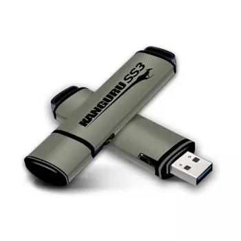 ISTORAGE STICK Kanguru SS3 32GB USB 3.2 Gen 1 hardvérovo šifrovaný USB kľúč