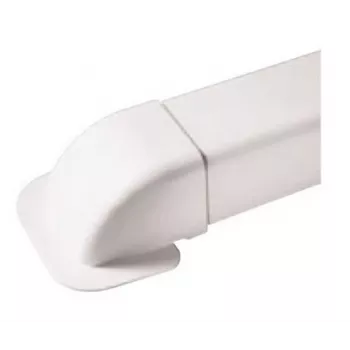 IVENSIS IPWE80 biela nástenná krycia doska – kryt pre podomietkové krabice, ABS plast, 80x80x10mm