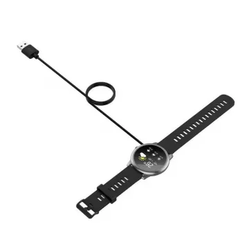 iWear CH2 univerzálny USB 1m napájací kábel smart hodinky 2-pin 4mm magnetická nabíjačka