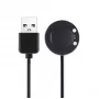 iWear CH5 univerzálny USB napájací kábel 1m pre smart hodinky 2-pin okrúhla magnetická nabíjacia podložka