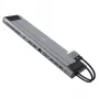 j5create JCD552 M.2 NVMe USB-C 3.2 Gen 2x2 dokovacia stanica so 100W PD, HDMI a DisplayPort