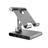 J5CREATE JTS224-N Multi-Angle stojan s USB-C dokovacou stanicou pre iPad Pro (Space Grey)