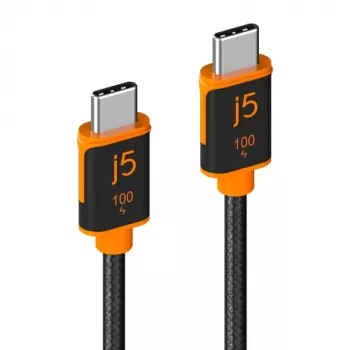 J5CREATE synchronizačný a nabíjací kábel USB-C 100W (3 m / 9,8 ft.)