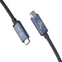J5create kábel USB4 40Gbps 240W USB Type-C (0,8 m, čierny)