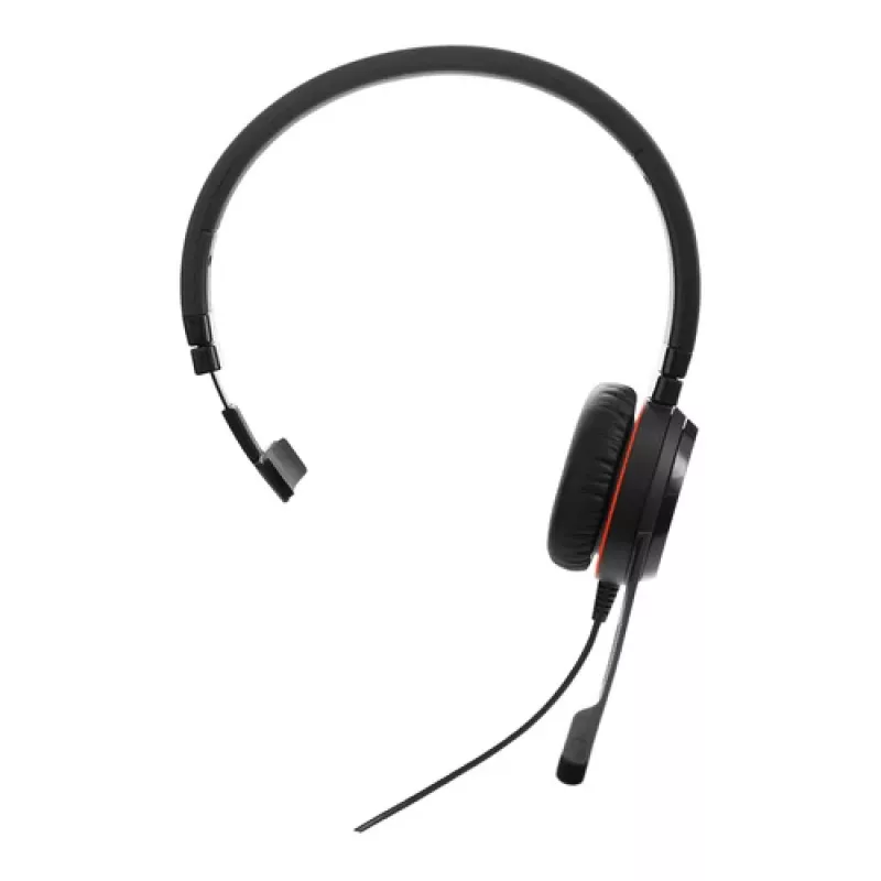Jabra Evolve 20 Special Edition MS Mono USB-C káblový headset - koženkové náušníky, USB-C, inline stlmenie a hlasitosť, Microsoft certifikovaný (4993-823-389)