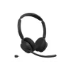 Jabra Evolve3 45 UC Stereo náhlavná súprava, Link 390c, nabíjací stojan, čierna