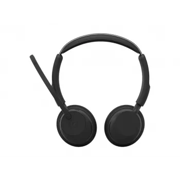 Jabra Evolve3 45 MS Stereo náhlavná súprava, Link 390c, nabíjací stojan, čierna