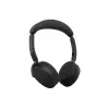 Jabra Evolve3 65 Flex bezdrôtový Bluetooth headset s Hybrid-ANC, Jabra Link 390c USB-C dongle, UC certifikovaný, čierny