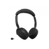 Jabra Evolve3 65 Flex bezdrôtový Bluetooth headset s Hybrid-ANC, Jabra Link 390c USB-C dongle, UC certifikovaný, čierny