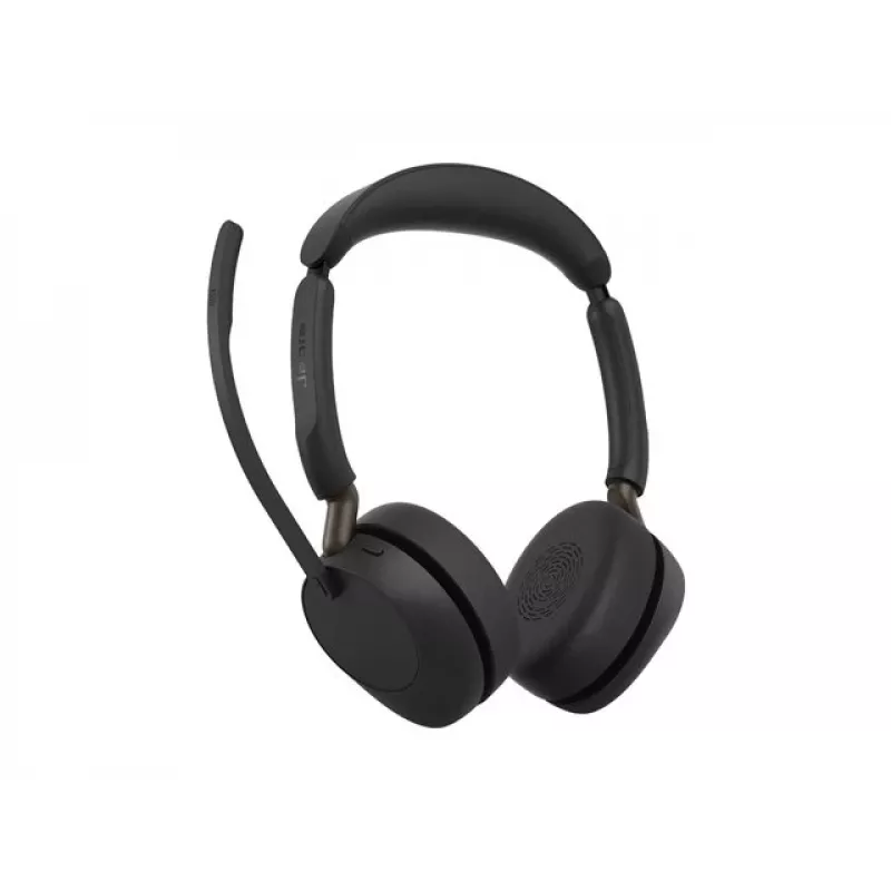 Jabra Evolve3 65 Stereo Link 390a UC bezdrôtový headset, čierny, certifikovaný pre Microsoft Teams