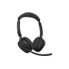 Jabra Evolve3 65 MS Stereo bezdrôtová náhlavná súprava s Link 390c, čierna