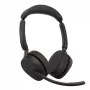 Jabra Evolve3 65 stereo bezdrôtový Bluetooth headset s Link 390a USB-A adaptérom a nabíjacou stanicou – certifikovaný pre Microsoft Teams, on-ear, mikrofón s potlačením hluku, 37 h batéria