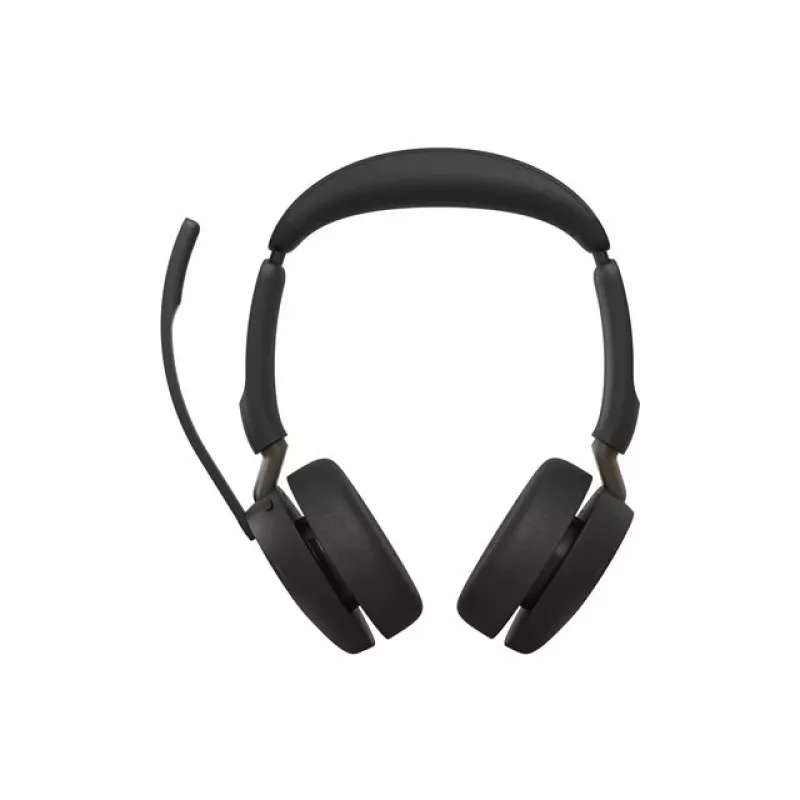Jabra Evolve3 65 UC Stereo náhlavná súprava, Link 390c, nabíjací stojan, čierna