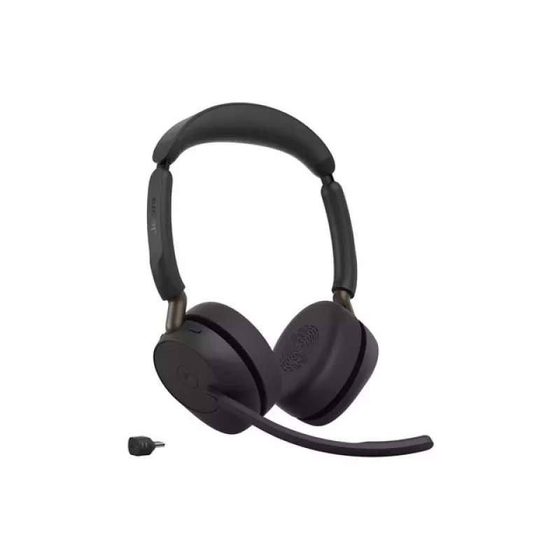 Jabra Evolve3 65 Stereo bezdrôtový headset s Link 390c a nabíjacou stanicou – certifikovaný pre Microsoft Teams