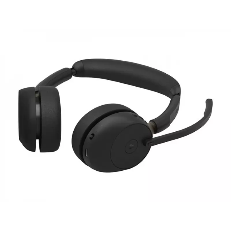 Jabra Evolve3 65 Stereo bezdrôtový headset s Link 390c a nabíjacou stanicou – certifikovaný pre Microsoft Teams