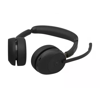 Jabra Evolve3 65 Stereo bezdrôtový headset s Link 390c a nabíjacou stanicou – certifikovaný pre Microsoft Teams