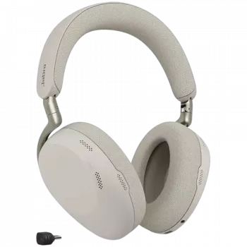 Jabra Evolve3 85 MS Link390c Warm Gray bezdrôtový headset