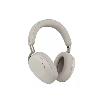 Jabra Evolve3 85 UC bezdrôtový over-ear headset s aktívnym potlačením hluku a Link 390C adaptérom, Warm Grey
