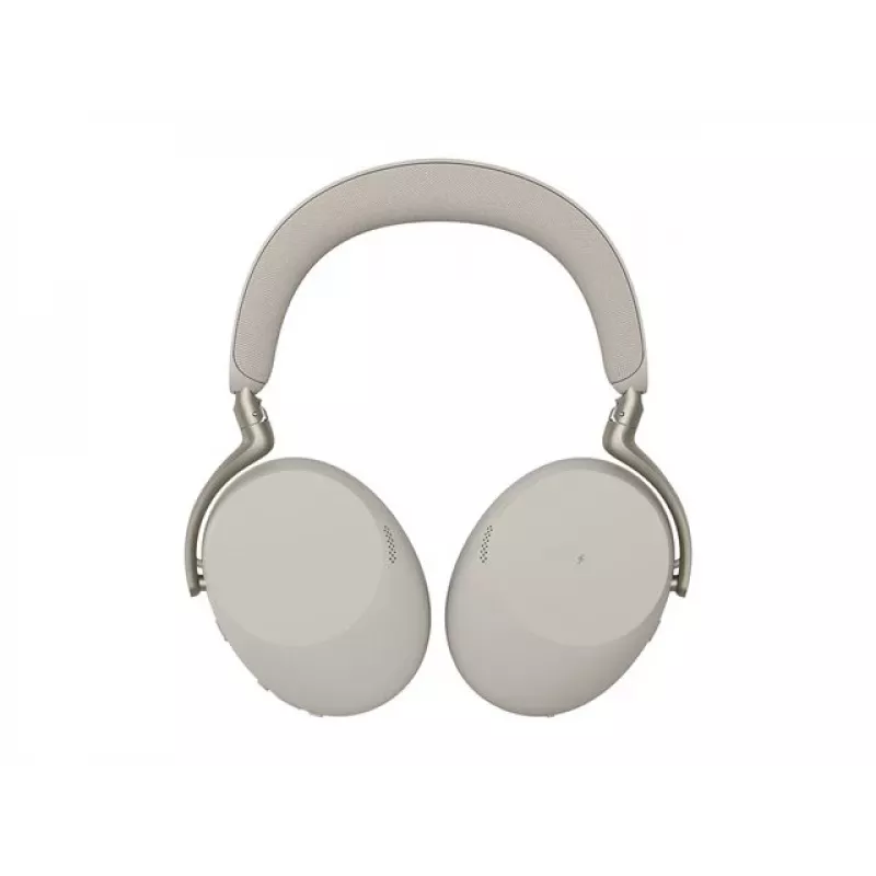 Jabra Evolve3 85 UC bezdrôtový over-ear headset s aktívnym potlačením hluku a Link 390C adaptérom, Warm Grey