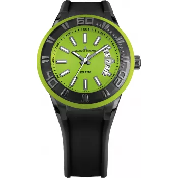 JACQUES LEMANS unisex hodinky 1-1784N Liverpool 50mm nerez oceľ quartz chronograph