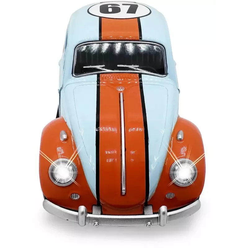 JAMARA 402600 Volkswagen Beetle 1967 1:28 model auta, svetlomodrý, vek 3+