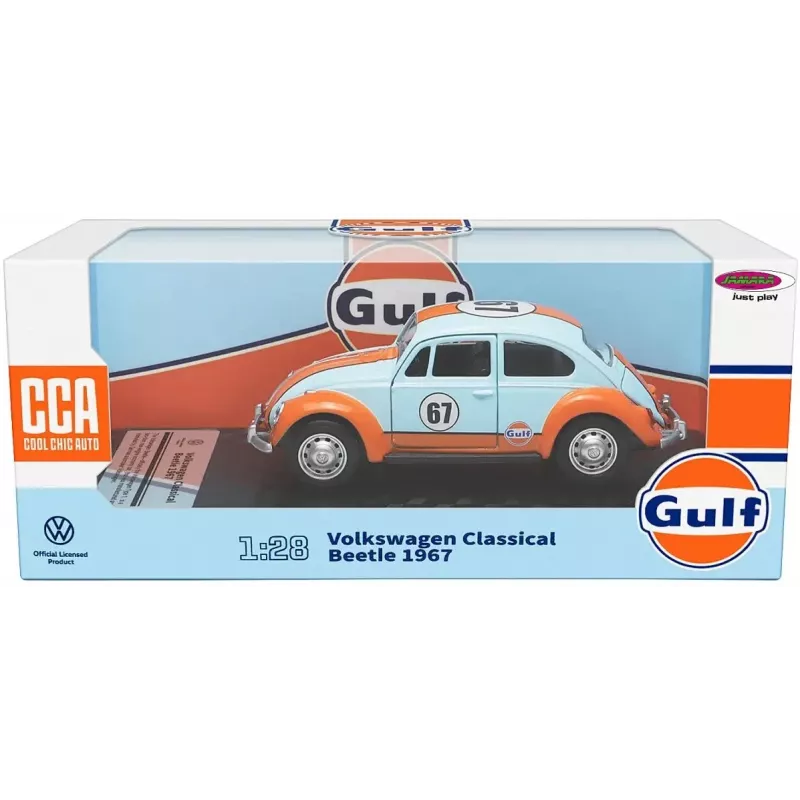 JAMARA 402600 Volkswagen Beetle 1967 1:28 model auta, svetlomodrý, vek 3+