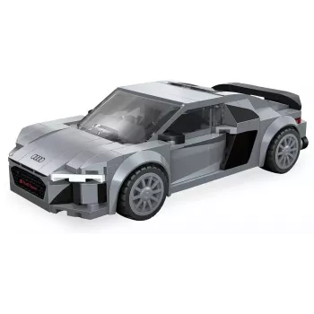 Jamara CaDA Audi R8 Coupé 1:24 stavebnica – 272 dielov, sivá, od 8 rokov