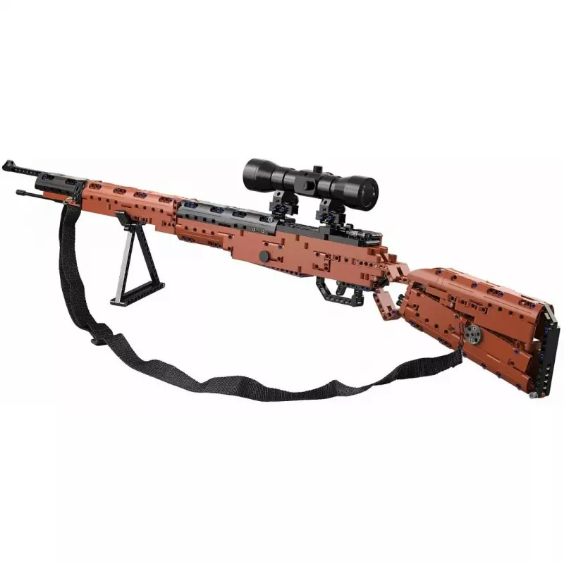 Jamara CaDA Karabiner 98K Bricks stavebnica hnedá 8+